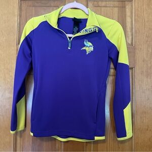 NFL Kids Purple and Yellow Rashguard
